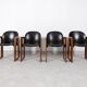 4 dining chairs - 'Dialogo' - Afra & Tobia Scarpa