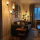 Vintage 3-light floor lamp from the 1960s.