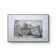Pisa, Italy, the Cathedral and the tower. Antique engraving, 1867.