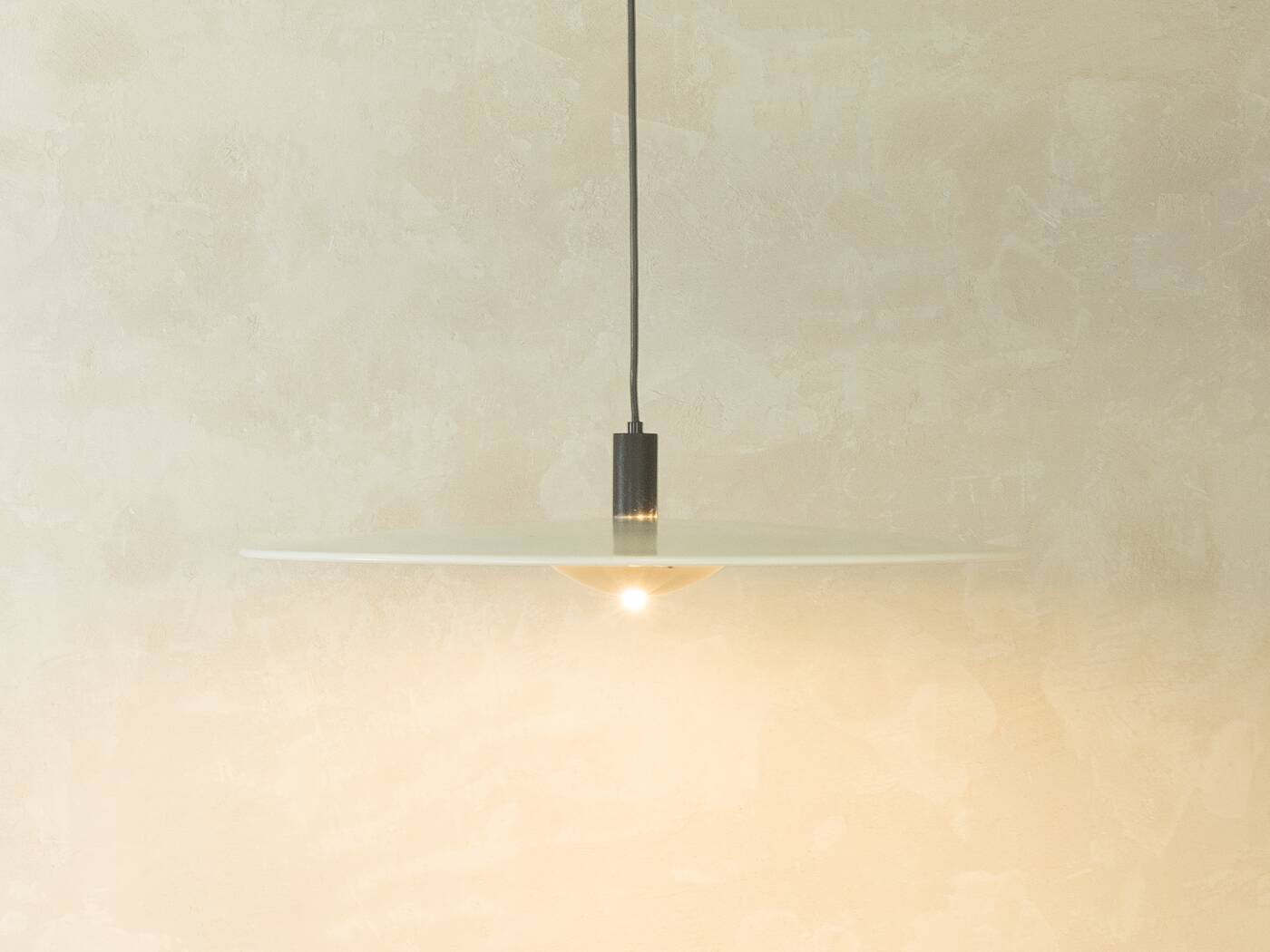 Minimalist ceiling lamp by Marco Colombo & Mario Barbaglia, 1980s