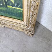 Framed oil painting "forest"