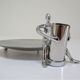 Coupe en laiton chromé design par Mukul Goyal