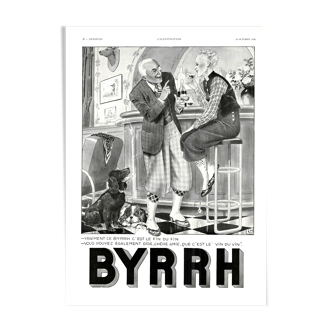 Vintage poster 30s BYRRH