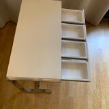 Console à couverts corian & inox matrix