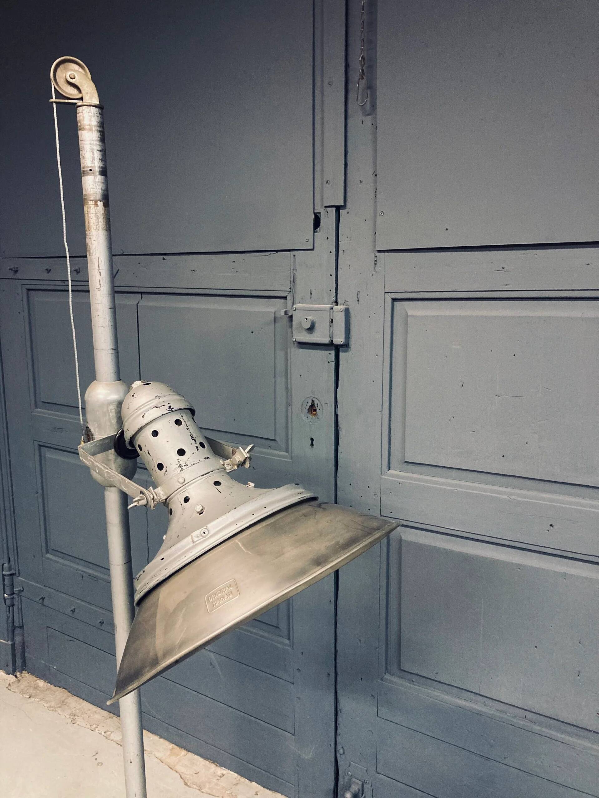 Industrial Hanau floor lamp 1950s