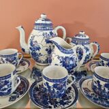 Ensemble à café ou thé japonais ancien en porcelaine fine