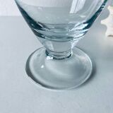 Large apothecary-shaped glass bottle