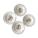Lot de 4 assiettes creuses Digoin Sarreguemines