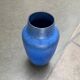 Vase bleu de Bückeburg Keramik, Allemagne années 1960