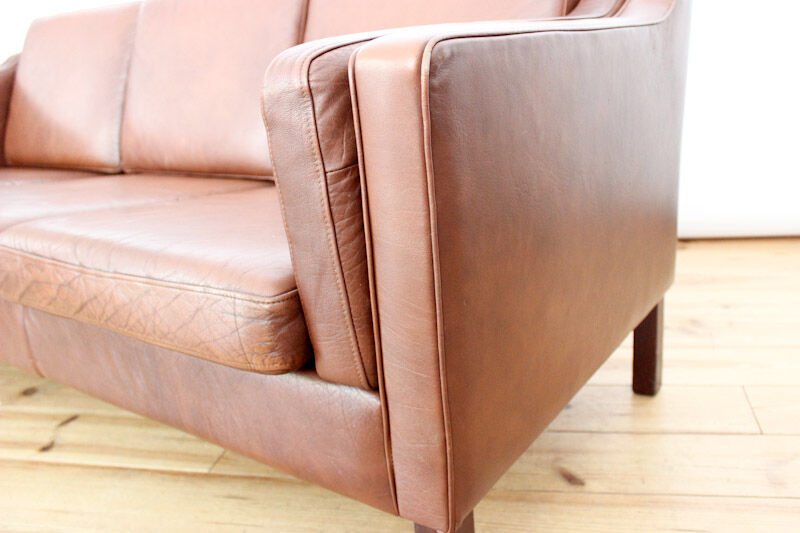 Sofa 3 places leather