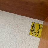 Gautier desk 2 drawers 2 wooden niches 1970