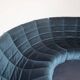Rare and Exceptional 'Gilda' Circle Sofa in Velvet by Michel Ducaroy, 1972