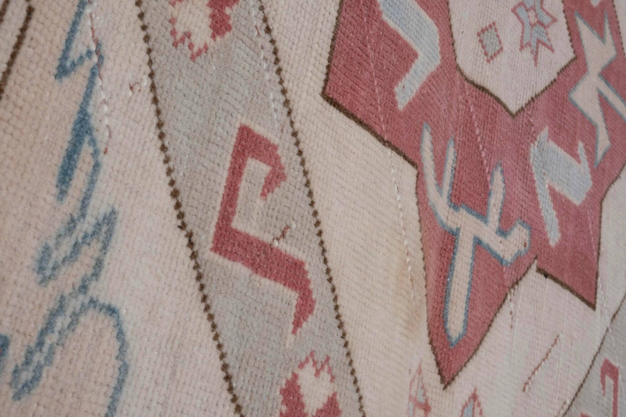 Vintage Turkish Oushak rug 175x257 cm