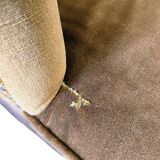 Vintage chaise longue / armchair / daybed with fringes