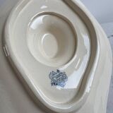 Gien sauce boat, garlands 1937, ironstone