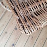 Large wicker trunk