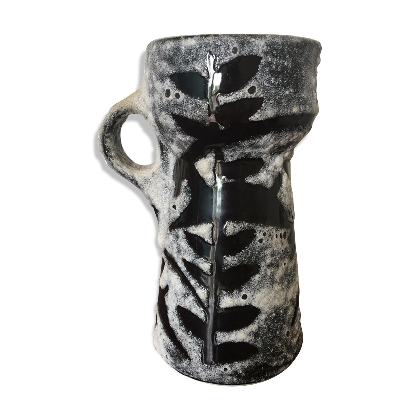 Ceramic vase fat lava studio factory israel