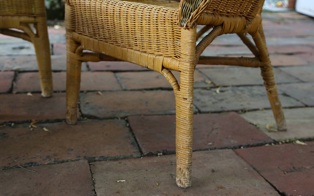 Rattan Garden Furniture, Early 20th Century