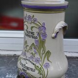 Fountain water filter art nouveau, porcelain