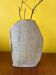 Large scarified brutalist vase in stoneware, La Borne, Francis Arrienon
