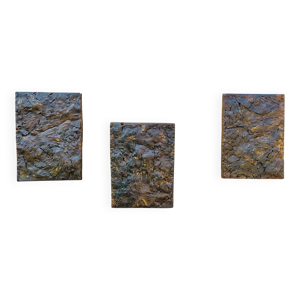 Ensemble de trois sculptures