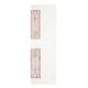 Vintage Turkish Oushak Handmade Wool Cotton White Kilim Runner 75x241