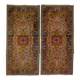 Set de 2 tapis d'Orient noués main