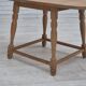 1970s, Danish foldable side table, solid oak wood, original condition.