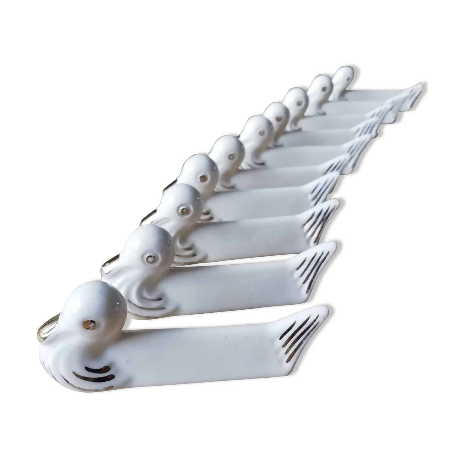 Set of 10 knives holder