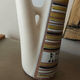 Ceramic pitcher " rum " roger capron , vallauris
