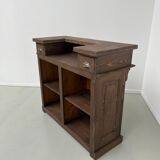 Pine trading counter completely restored