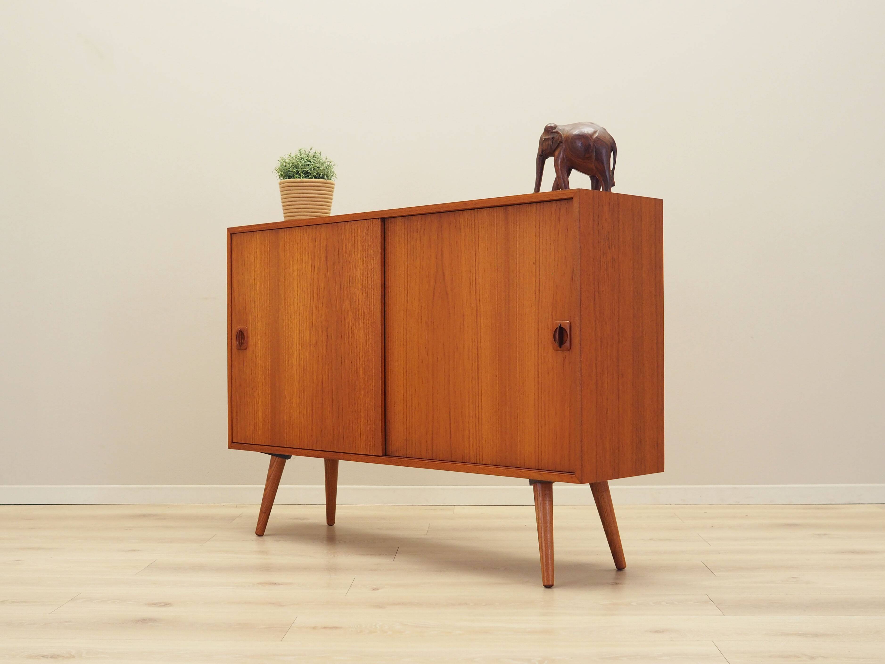 Teak cabinet, Danish design, 1970s, production: Denmark