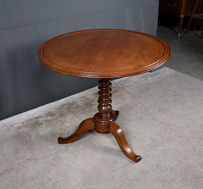 Table à plateau basculant en acajou, époque Louis-Philippe – Milieu XIXe