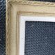 Old frame in gilded beige wood, 59x46 cm