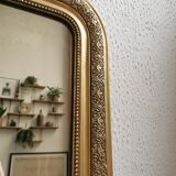 Mirror 99 x 72 cm gilded Louis Philippe old