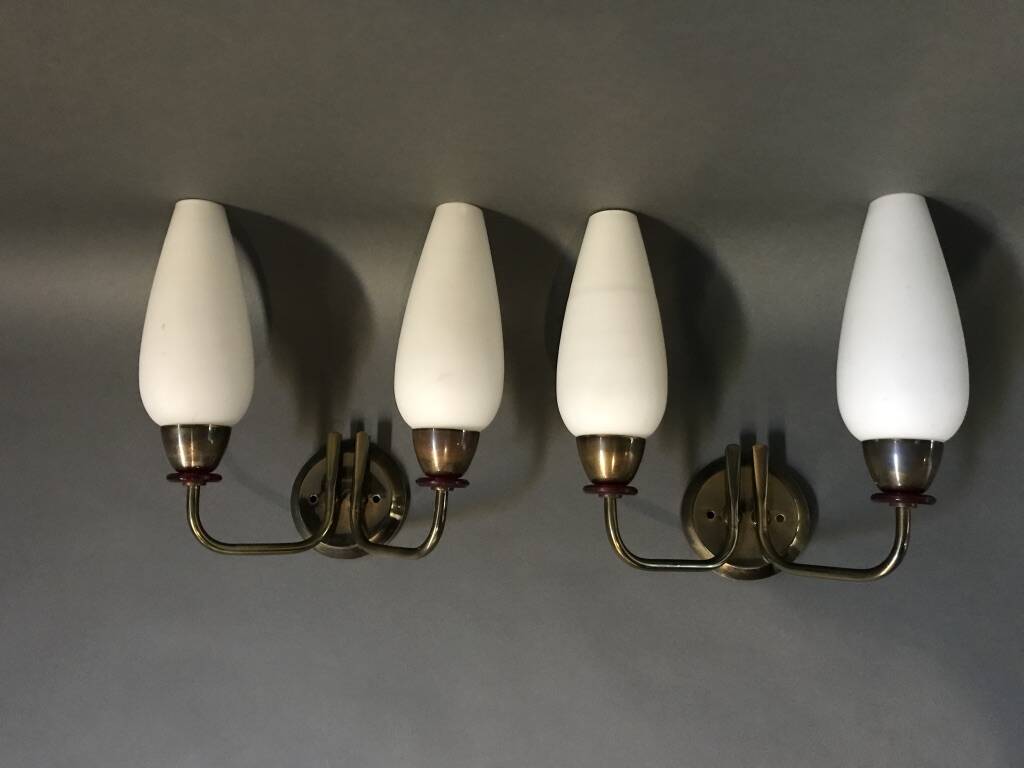 1950 wall lamp, Maison Lunel, France