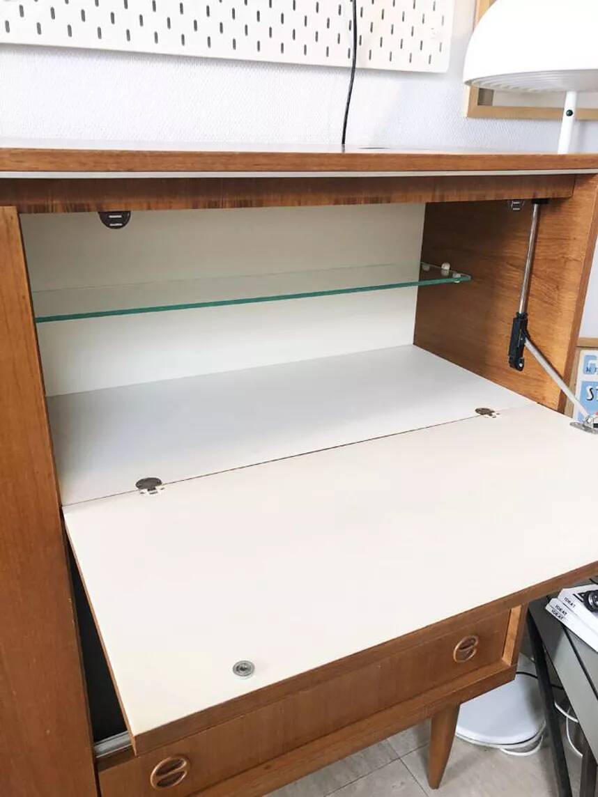 Vintage two-tone Scandinavian buffet – 1960