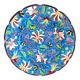 Flat enamels of longwy décor 652