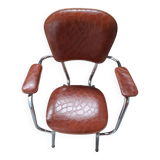 Chaise brune
