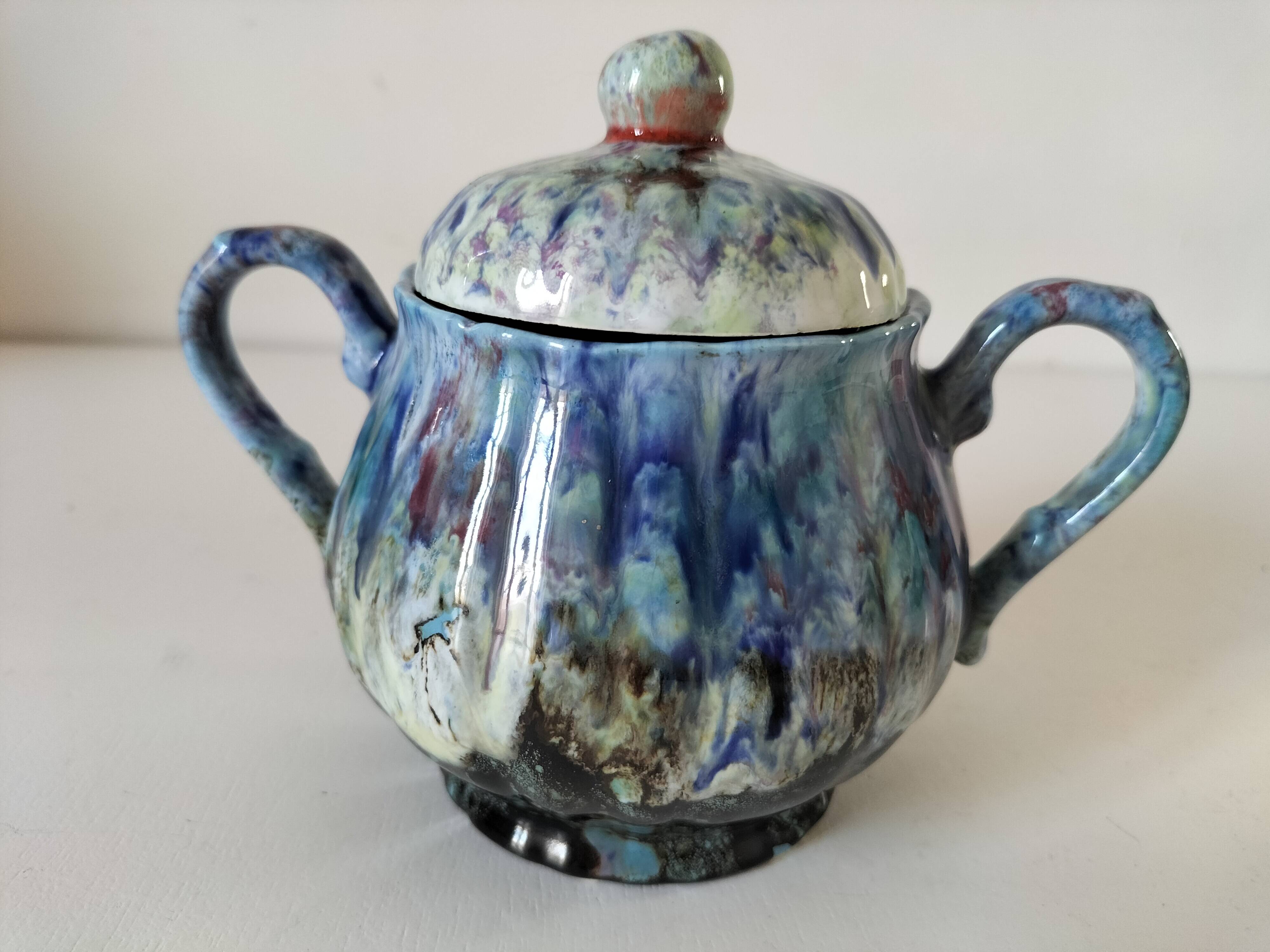 Sugar bowl Gaston Gaubier - Morvan 1960s