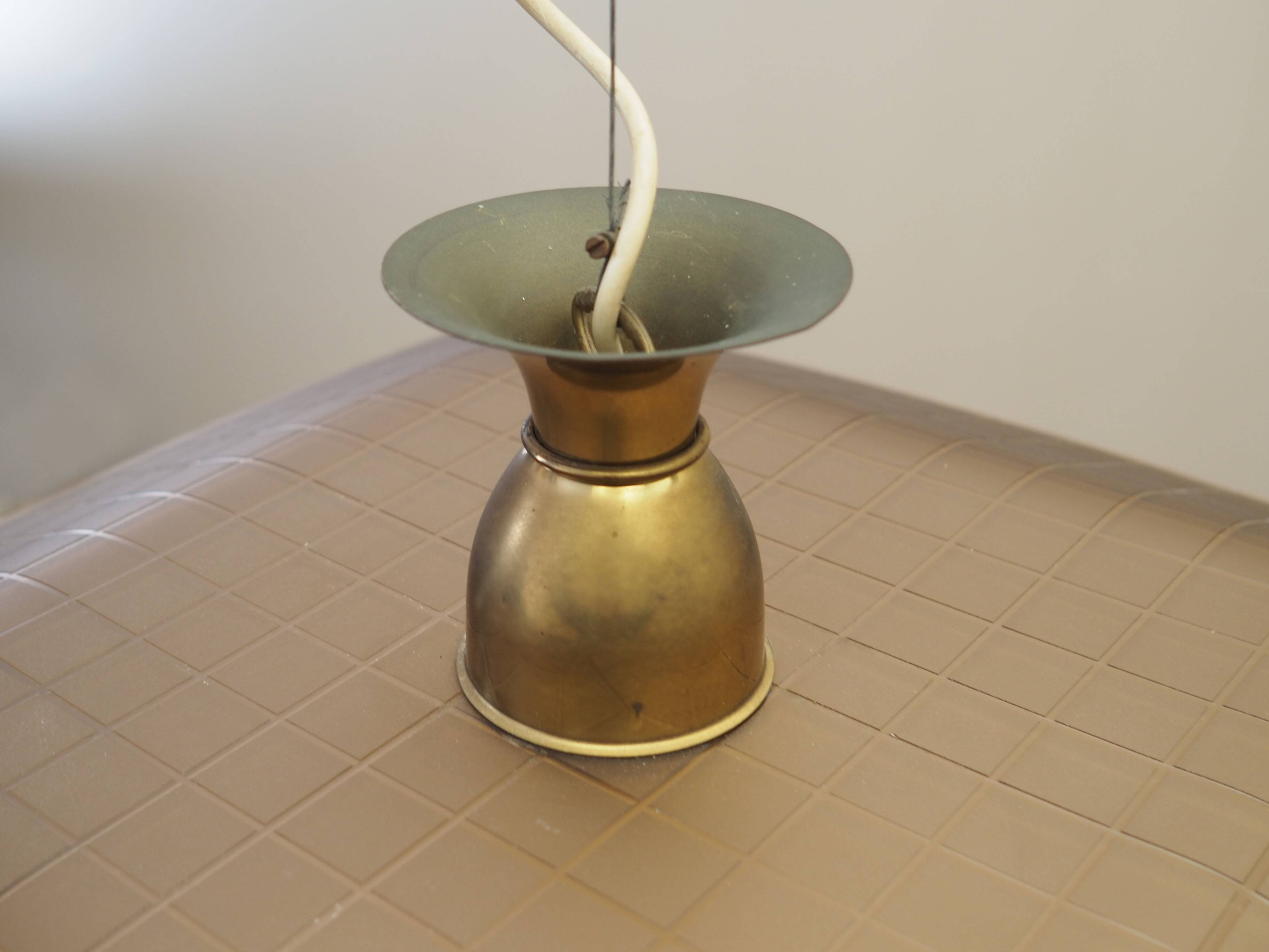Pendant lamp, Italian design, 1970s, production: Italy