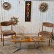 Table basse vintage années 70