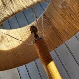 Vintage rattan lamppost