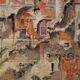 Andrea Spinelli, Italian Abstract Urban Expressionist, 20th Century, Acrylic & Canvas