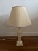 Alabaster column lamp from the 1960s.
