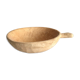 Ethnic wood fruit cut