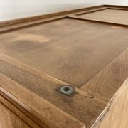 Art Deco wardrobe in solid oak restored – 1930s-1940s