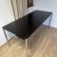 USM Haller desk in black argolite