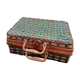 Valise en rotin vintage