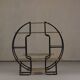 Vintage Hollywood Regency etagere shelf, Italy 1970s